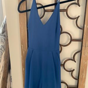 Blue romper